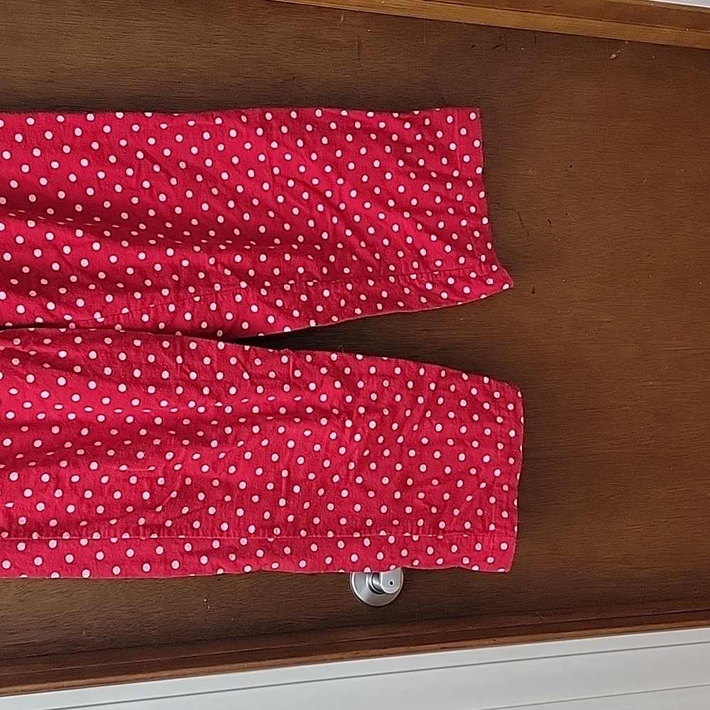 PAJAMA SET FLANNEL. Charter club intimates size medium two-piece - Picture 7 of 8